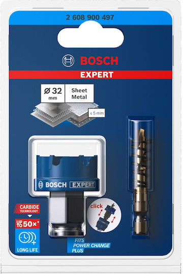 Bosch Ποτηροπρίονο Expert Sheetmetal με Διάμετρο 32mm για Ξύλο και Μέταλλο 2608900497 - Image 3