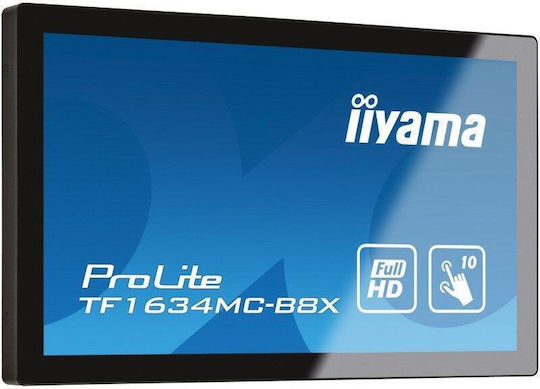 Iiyama POS Monitor ProLite 15.6" IPS με Ανάλυση 1920x1080 TF1634MC-B8X - Image 5