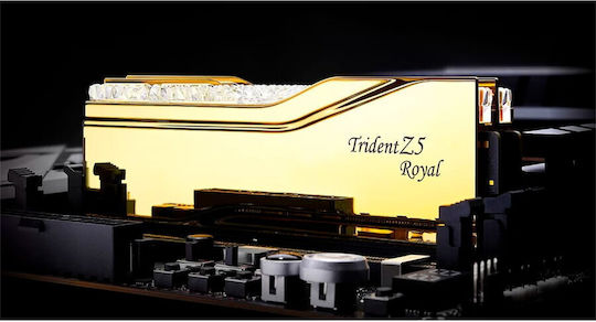 G.Skill Trident Z5 Royal DDR5 32GB RAM με Modules και Ταχύτητα 7200 για Desktop F5-7200J3445G16GX2-TR5G - Image 5