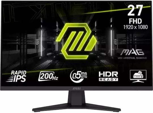 MSI MAG 274FDE IPS Gaming Monitor 27" FHD 1920x1080 200Hz με Χρόνο Απόκρισης 0.5ms GTG