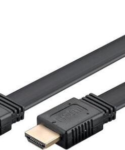 Goobay HDMI 2.1 Flat Cable HDMI male - HDMI male 2m Χρυσό 77135