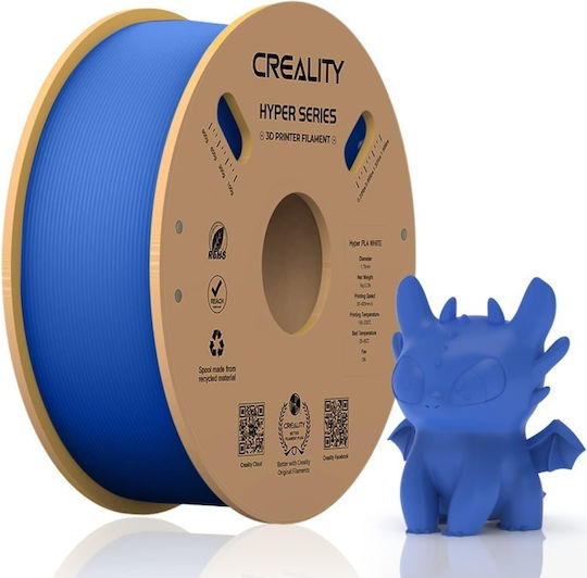 Creality3D Hyper HS-PLA 3D Printer Filament 1.75mm Μπλε 1kg 3301010341 (Spool) - Image 3