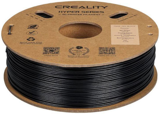 Creality3D Hyper ABS 3D Printer Filament 1.75mm Μαύρο 1kg 3301020042 (Spool) - Image 4