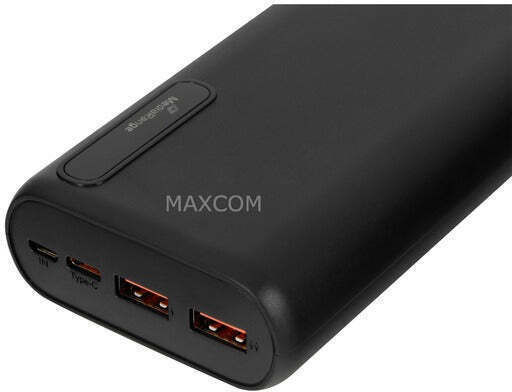 MediaRange MR756 Power Bank 20000mAh με 2 Θύρες USB-A και Θύρα USB-C Power Delivery / Quick Charge 3.0 Μαύρο - Image 5