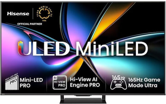 Hisense Smart Τηλεόραση 100" 4K UHD LED 100U8Q HDR (2025)