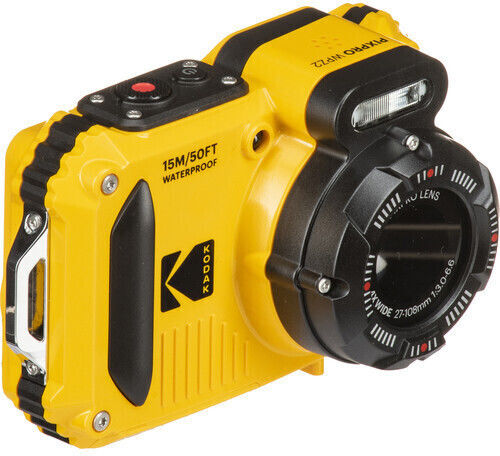 Kodak WPZ2 Compact Φωτογραφική Μηχανή 16MP Full HD (1080p) Οπτικού Ζουμ 4x Κίτρινη - Image 8