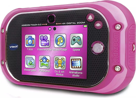 Vtech Kidizoom Touch 5.0 Compact Φωτογραφική Μηχανή 5MP με Οθόνη 3.5" Pink Ροζ - Image 5