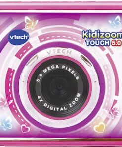 Vtech Kidizoom Touch 5.0 Compact Φωτογραφική Μηχανή 5MP με Οθόνη 3.5" Pink Ροζ