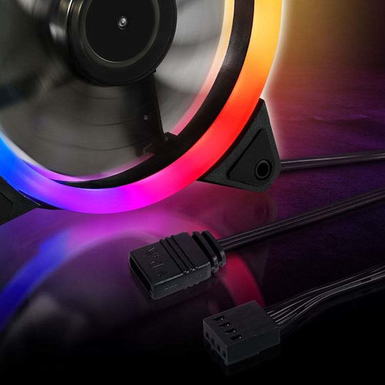 Sharkoon Shark Blades RGB Case Fan 120mm με Σύνδεση 3-Pin - Image 7