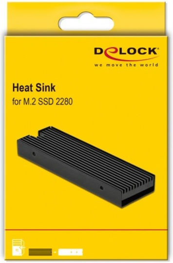 DeLock Heat Sink for M.2 SSD 2280 Μαύρο - Image 4