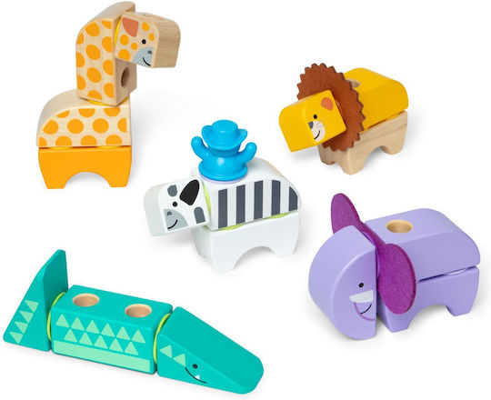 Melissa & Doug Παιχνίδι Κατασκευών Ξύλινo 6074903 - Image 2