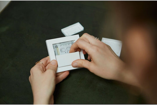 Senic Friends Hue Switch Εξωτερικός Διακόπτης Τοίχου Διπλός Μαύρος 100156 - Image 3