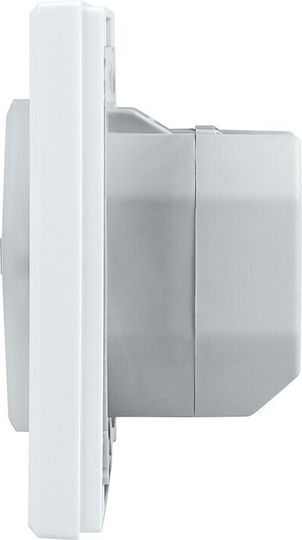 HomeMatic IP Switch brand switch Χωνευτός Διακόπτης Τοίχου Διπλός με Πλαίσιο Λευκός 152020A0 - Image 4
