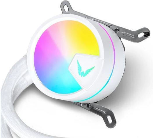 Valkyrie A360 Υδρόψυξη Επεξεργαστή Τριπλού Ανεμιστήρα 120mm για Socket AM4/AM5/1700/115x με RGB Φωτισμό Λευκή - Image 8