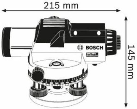 Bosch GOL 32 G Οπτικός Χωροβάτης 32x - Image 8