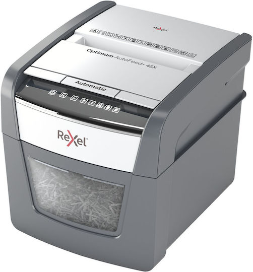 Rexel Καταστροφέας Εγγράφων Optimum Autofeed+ 6 Φύλλων με Κάδο 20lt 2020045XEU