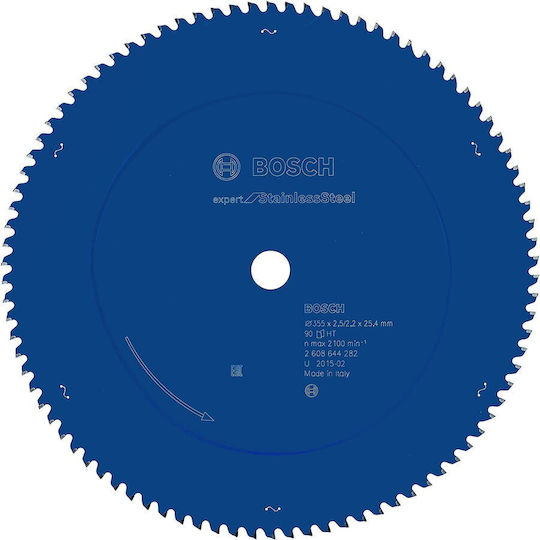 Bosch Δίσκος Κοπής Ξύλου με 90 Δόντια 355mm 2608644282
