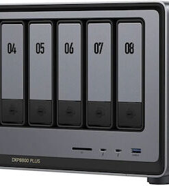 Ugreen DXP8800 Plus NAS Tower με 8 θέσεις για SSD και 2 θύρες Ethernet