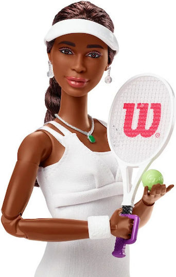 Barbie Inspiring Women Venus Williams Συλλεκτική Κούκλα HRM49 - Image 3