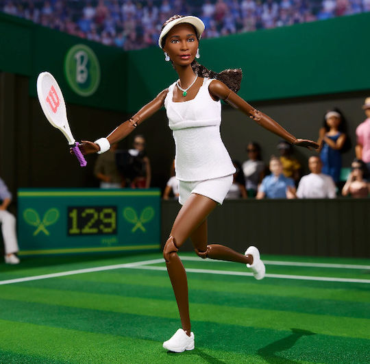 Barbie Inspiring Women Venus Williams Συλλεκτική Κούκλα HRM49 - Image 6