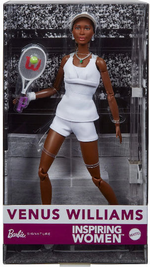 Barbie Inspiring Women Venus Williams Συλλεκτική Κούκλα HRM49 - Image 10