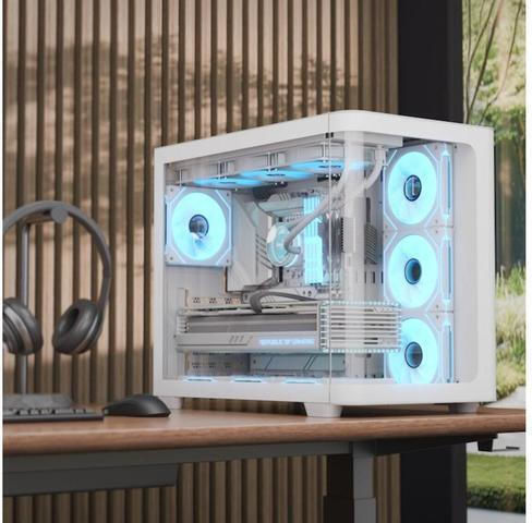 Aerocool P500C Gaming Midi Tower Κουτί Υπολογιστή με Πλαϊνό Παράθυρο Λευκό - Image 6