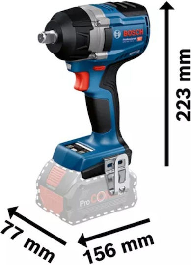 Bosch GDS 18V-750 C Μπουλονόκλειδο Μπαταρίας 18V Solo - Image 3