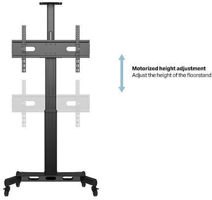 Multibrackets M Motorized Public Floorstand Single Pillar 170 HD MB-5834 Βάση Τηλεόρασης Δαπέδου έως 75" και 60kg - Image 4