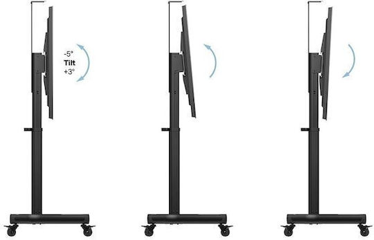 Multibrackets M Motorized Public Floorstand Single Pillar 170 HD MB-5834 Βάση Τηλεόρασης Δαπέδου έως 75" και 60kg - Image 6