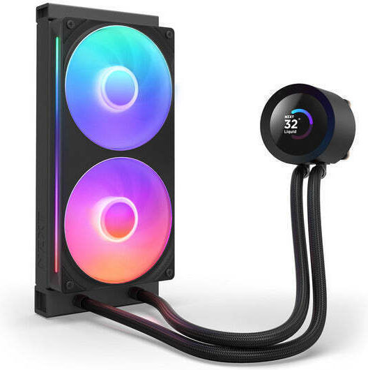 NZXT Kraken Plus 240 RGB (v2) Υδρόψυξη Επεξεργαστή Διπλού Ανεμιστήρα 120mm για Socket AM4/AM5/1700/1200/115x - Image 2