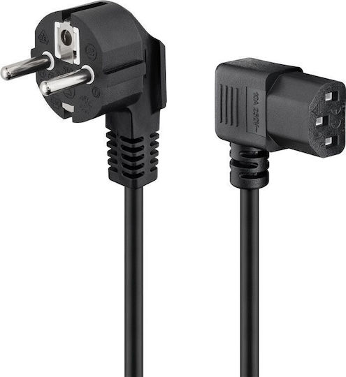 Goobay Schuko - IEC C13 Cable 2m Μαύρο 50080 - Image 2