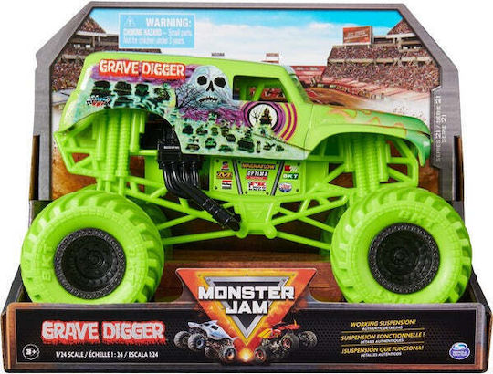 Spin Master Grave Digger Monster Αυτοκινητάκι 1:24 Monster Truck - Image 2