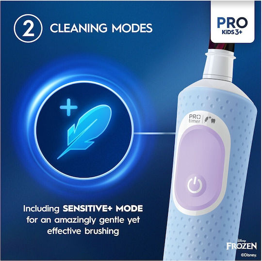Oral-B Vitality Pro Kids Frozen Hbox + Tc Ηλεκτρική Οδοντόβουρτσα 773178 - Image 4