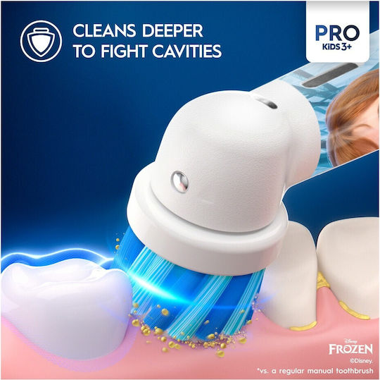 Oral-B Vitality Pro Kids Frozen Hbox + Tc Ηλεκτρική Οδοντόβουρτσα 773178 - Image 8