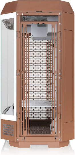 Thermaltake The Tower 600 Midi Tower Κουτί Υπολογιστή με Πλαϊνό Παράθυρο Mocha Mousse - Image 9