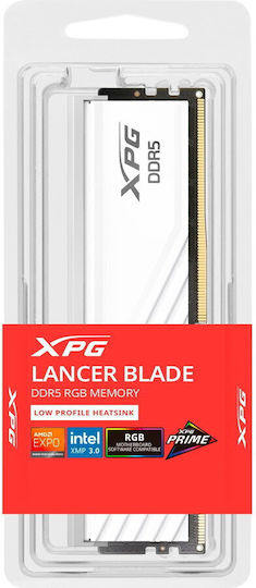 Adata DDR5 με Module 1x16GB και Ταχύτητα 6400 για Desktop AX5U6400C3216G-SLABRWH - Image 3