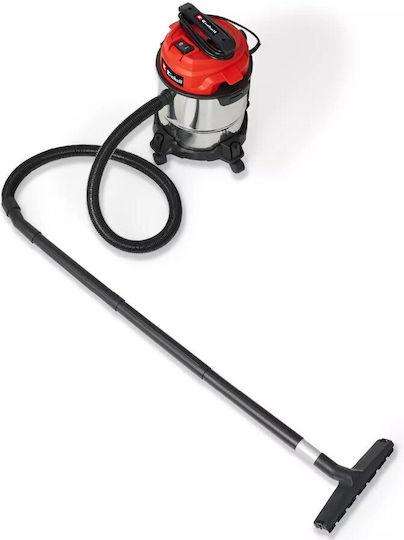 Einhell Tcvc 1812/1 S Σκούπα Υγρών / Στερεών 1250W με Ανοξείδωτο Κάδο 12lt - Image 6