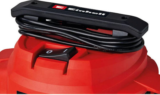 Einhell Tcvc 1812/1 S Σκούπα Υγρών / Στερεών 1250W με Ανοξείδωτο Κάδο 12lt - Image 5