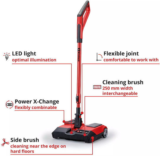 Einhell 2352050 Σάρωθρο Μπαταρίας 18V - Image 4