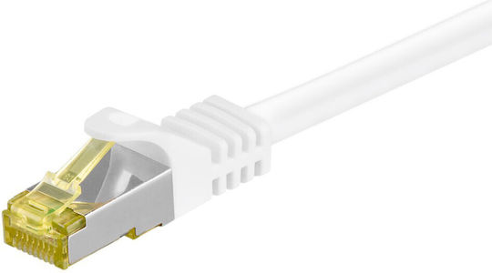Goobay S/FTP Cat.7 Καλώδιο Δικτύου Ethernet 5m Λευκό 1τμχ 91095 - Image 2