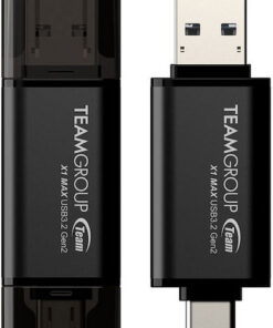 TeamGroup X1 Max 256GB USB 3.2 Stick Μαύρο