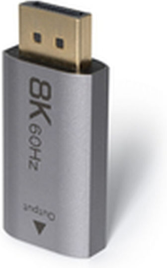 Lindy Μετατροπέας DisplayPort male σε HDMI female Γκρι 1τμχ 41095 - Image 4