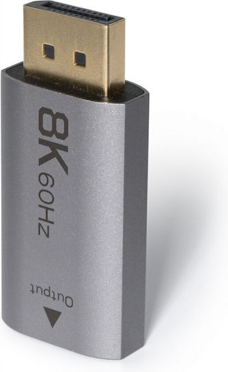 Lindy Μετατροπέας DisplayPort male σε HDMI female Γκρι 1τμχ 41095 - Image 5