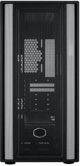 CoolerMaster MasterBox 600 Lite Midi Tower Κουτί Υπολογιστή με Πλαϊνό Παράθυρο Μαύρο - Image 4