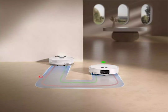 Dreame D20 Pro Σκούπα Ρομπότ για Σκούπισμα & Σφουγγάρισμα με Wi-Fi Λευκή - Image 14