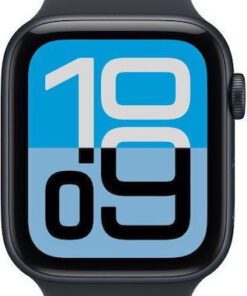 Apple Watch SE 3 Cellular Aluminium 40mm Αδιάβροχο με eSIM και Παλμογράφο (Midnight Aluminium Case with Midnight Sport Band - S/M)