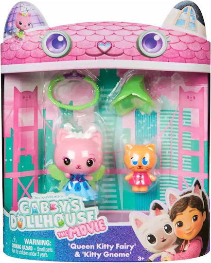 Spin Master Παιχνίδι Μινιατούρα Gabby's Dollhouse Queen Kitty Fairy Πολύχρωμο 6074330 - Image 5