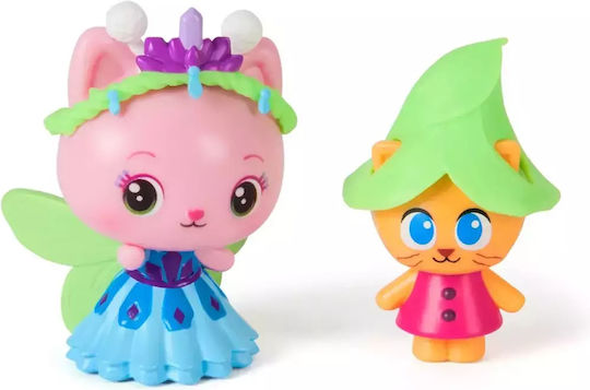 Spin Master Παιχνίδι Μινιατούρα Gabby's Dollhouse Queen Kitty Fairy Πολύχρωμο 6074330 - Image 7