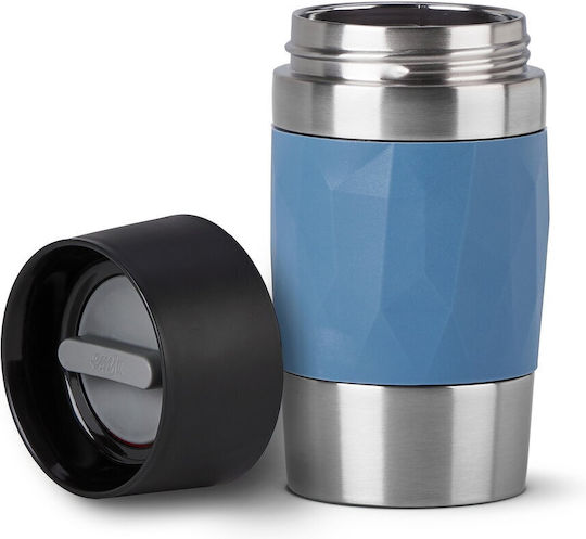 Emsa Travel Ποτήρι Θερμός Ανοξείδωτο 300ml Μπλε N2160200 - Image 4