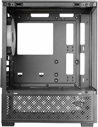 Mars Gaming MC-SE2 Gaming Midi Tower Κουτί Υπολογιστή με Πλαϊνό Παράθυρο Μαύρο - Image 4